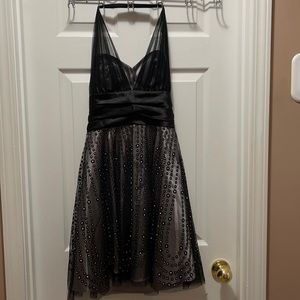 A dress with the strap to go over your head